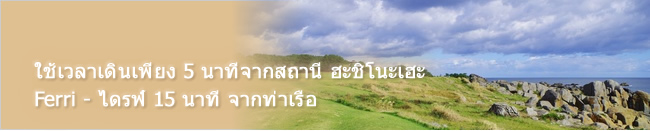 We offer comfortable room and precious time.
